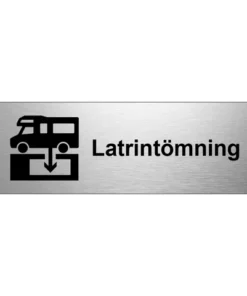 Latrintömning