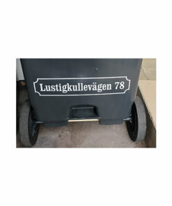 Soptunna Dekal Gatunamn - Bild 2