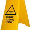 varningsskylt-dronarflygning-pagar-skylt